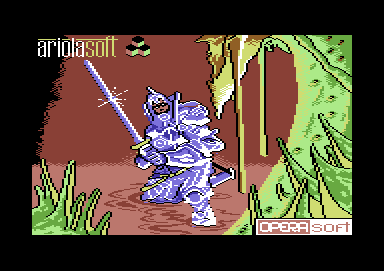 Camelot Warriors screenshot 2 for Commodore 64